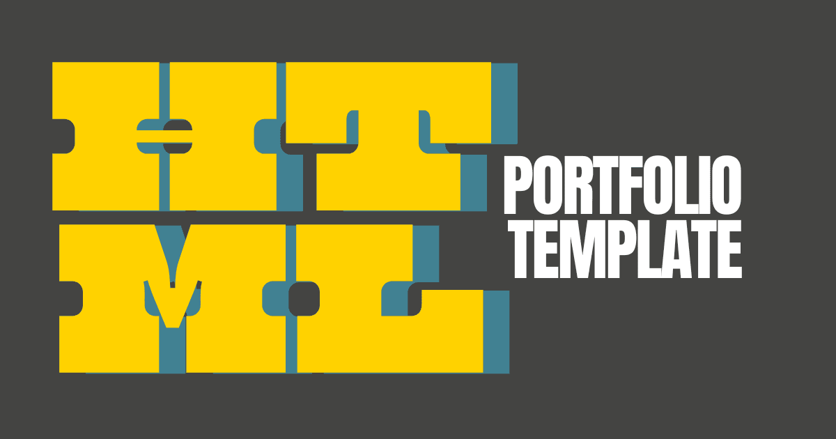 Photo of the Vanilla Portfolio Template project